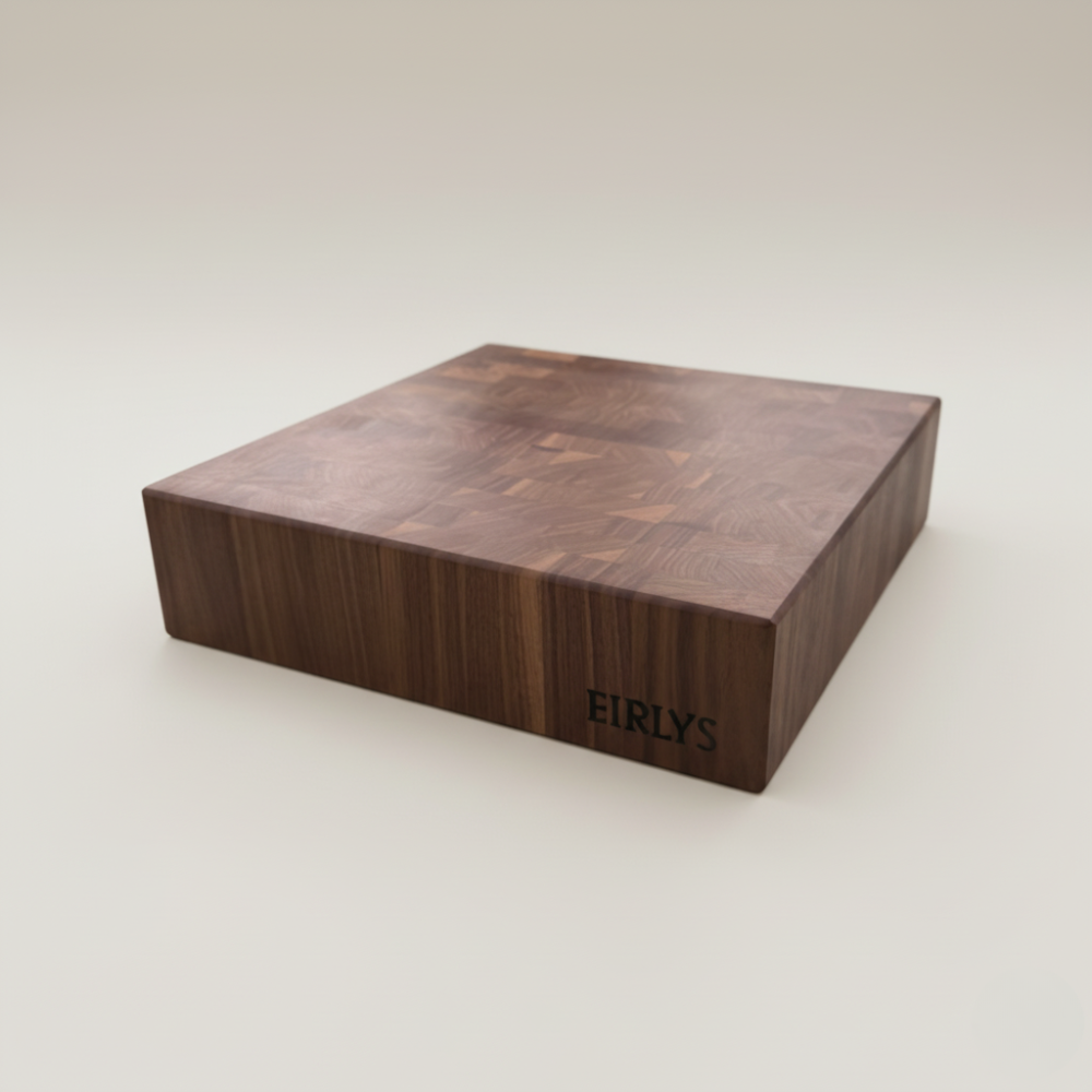 Walnut Butcher Block | End Grain