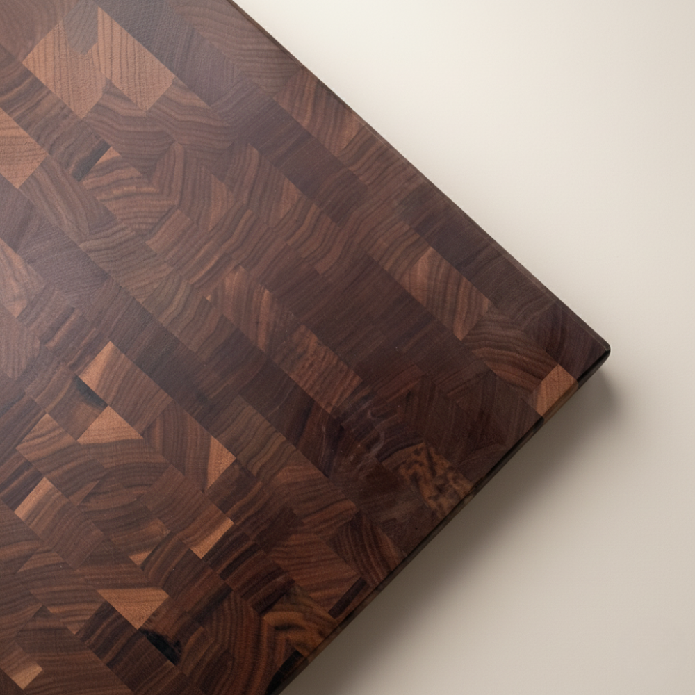 Walnut Butcher Block | End Grain