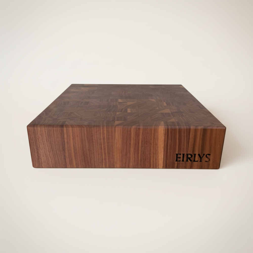 Walnut Butcher Block | End Grain