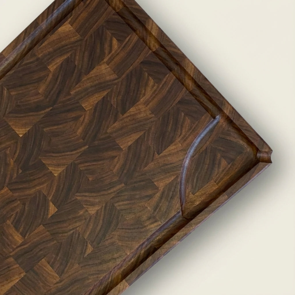 The Dualis | Walnut End Grain Board