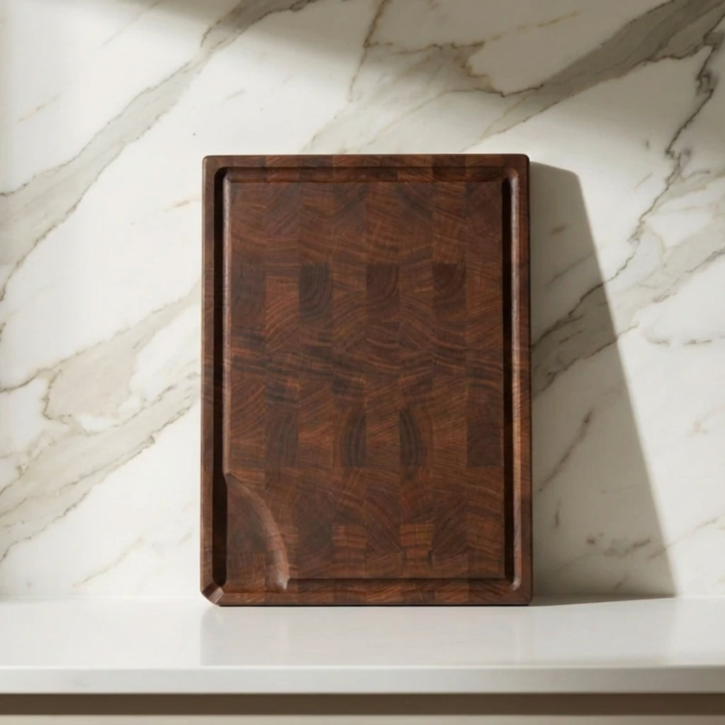 The Dualis | Walnut End Grain Board