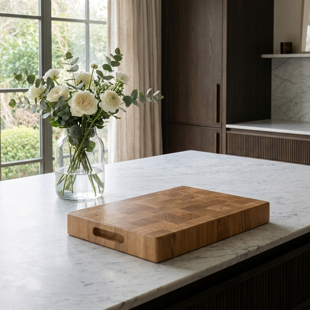 The Dualis | Oak End Grain Board