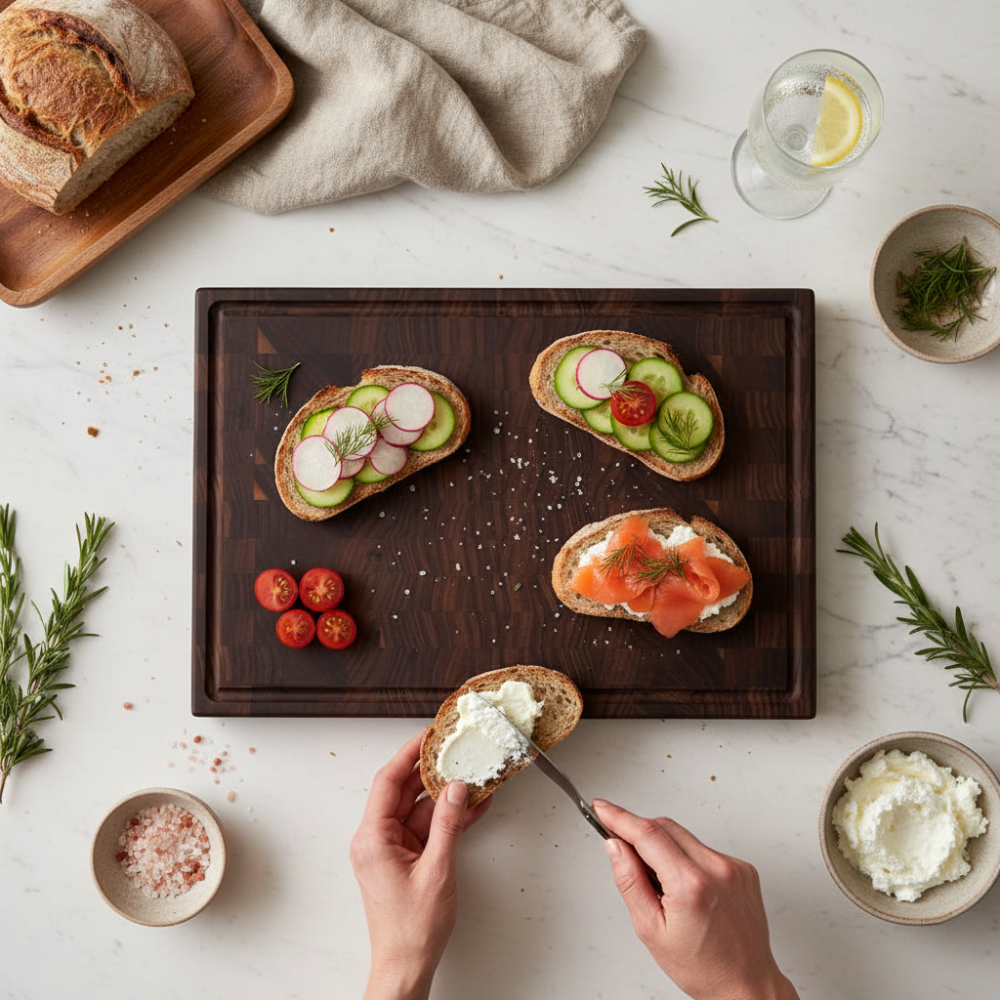 Cader | Walnut End Grain Board