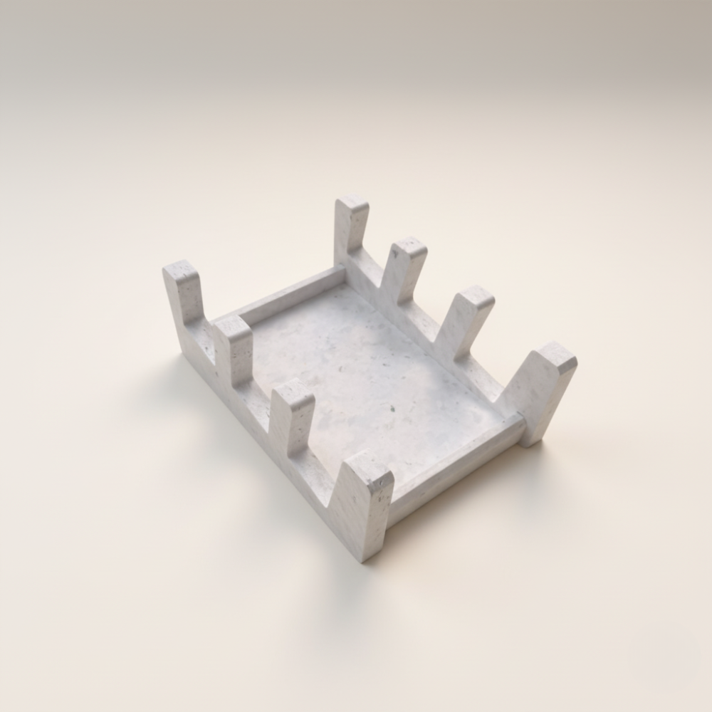 Three-Board Display Rack