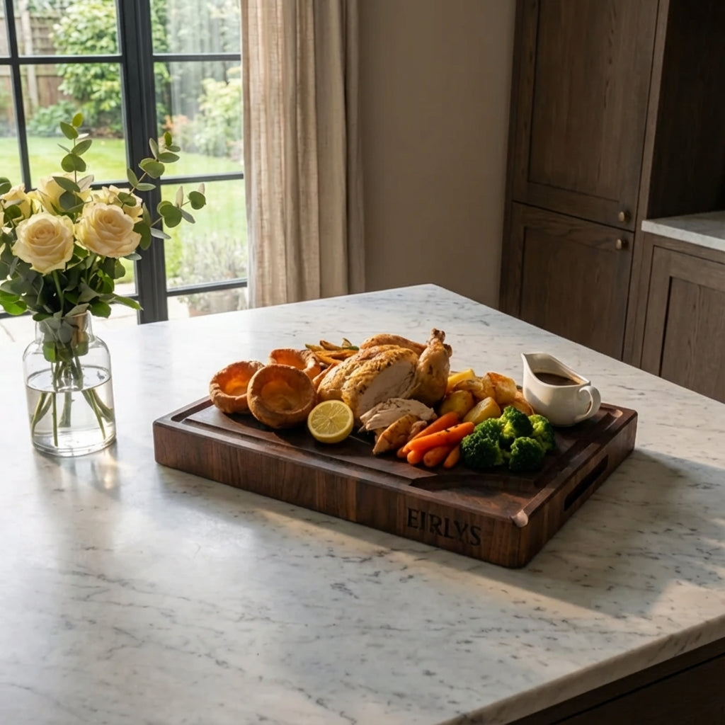 The Dualis | Walnut End Grain Board