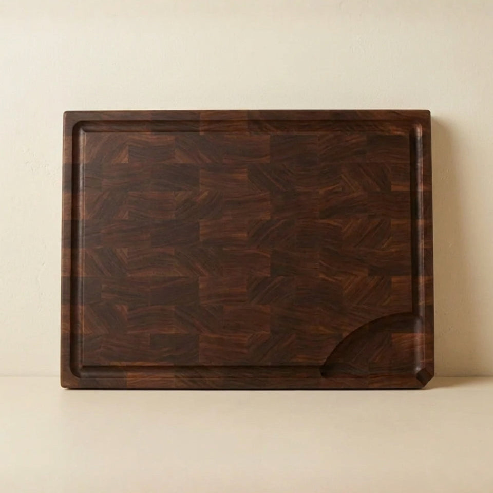 The Dualis | Walnut End Grain Board