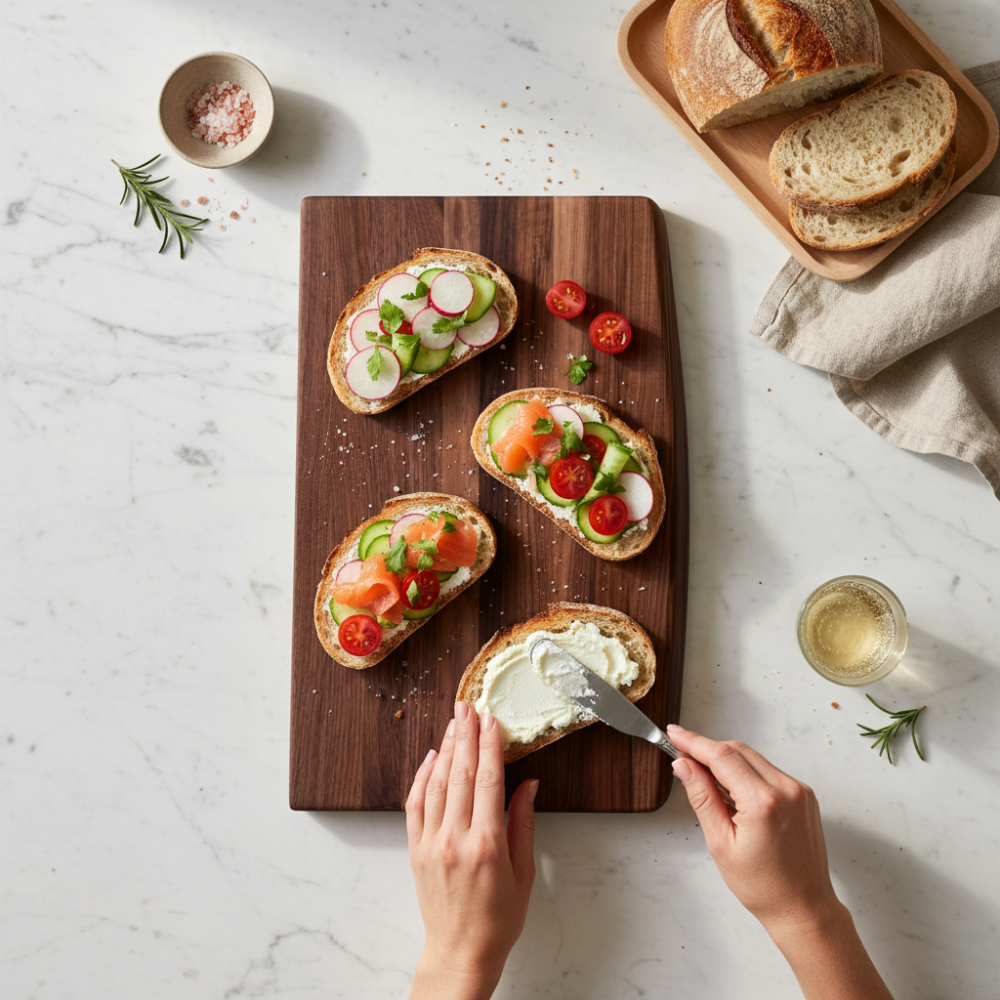 Edgeworth | Live Edge Walnut Board