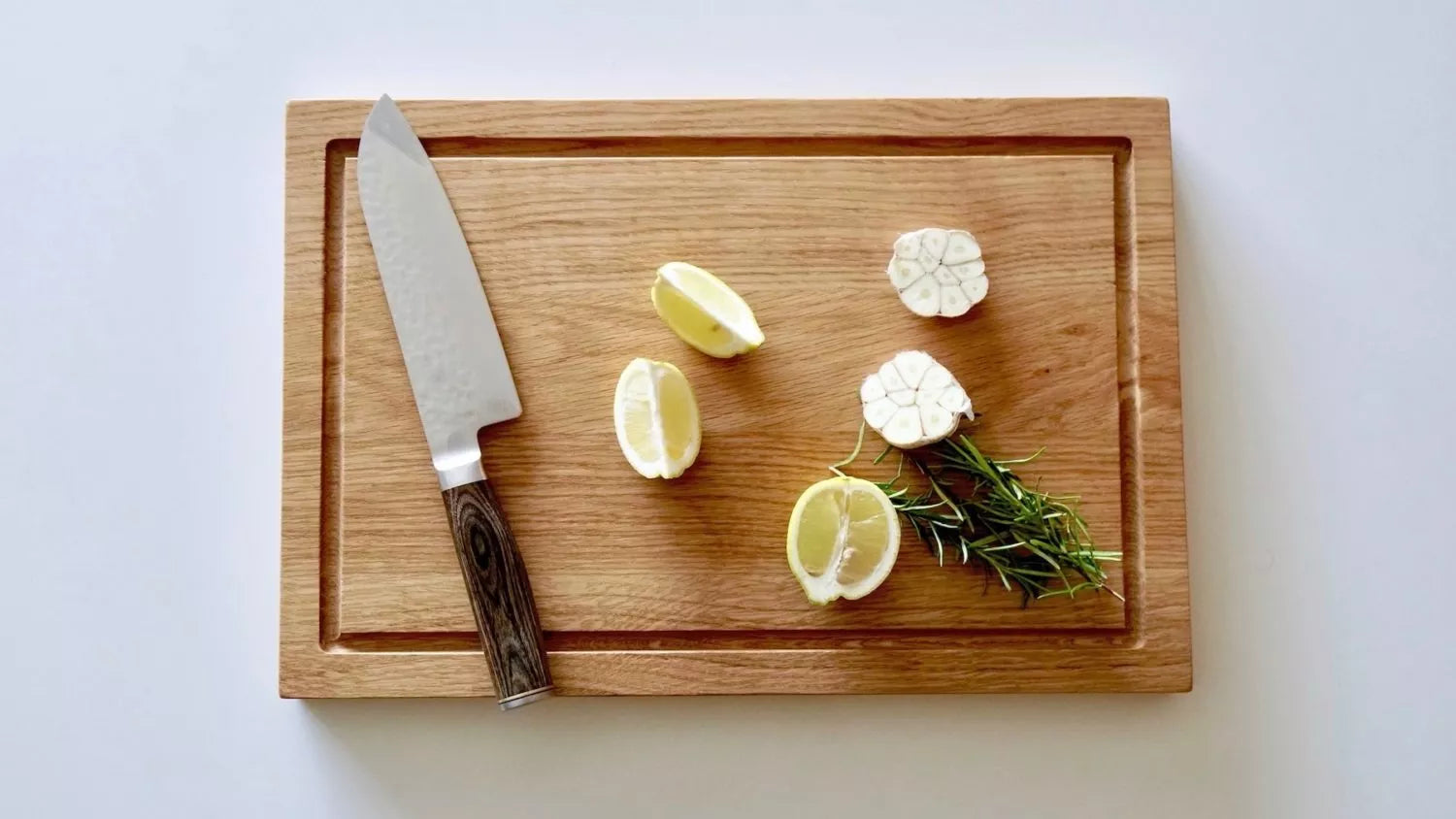 Small Personalised Oak Chopping Board